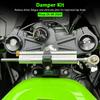 New Motorcycle Fiber Carbon Steering Stabilize Damper Mounting Bracket Kit For Kawasaki Ninja ZX-6R ZX6R ZX 6R 2025