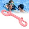 Double Ended Hook 316 Stainless Steel 90MM Quick Release Double Ended   Snap Hook for BCD Weight Bearing Belt