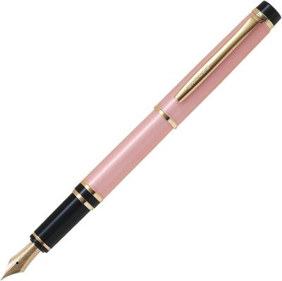 Pilot Grance Füllfederhalter Perlmutt Rosa Fein Mittel (FM) Feder FGRC-12SR-PPFM mit Konverter