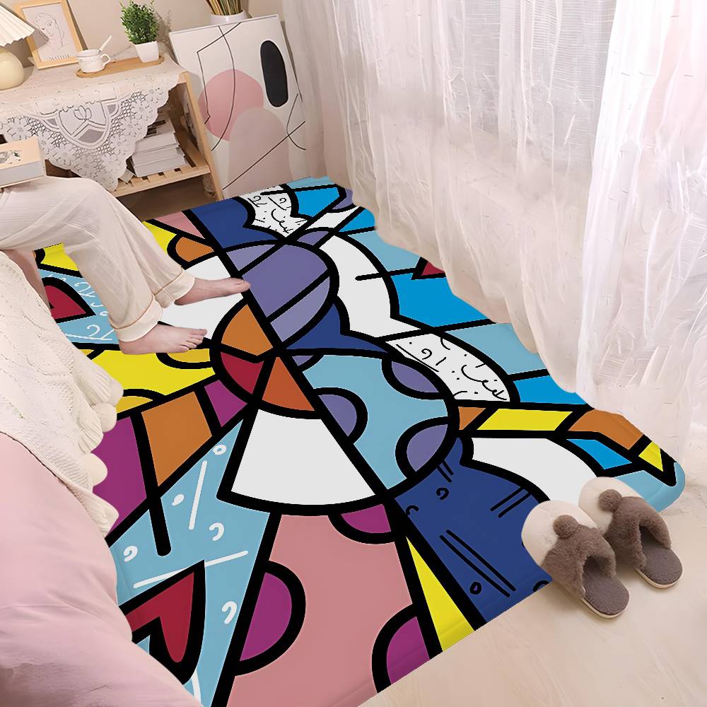 B-Britto Kitchen Mat Cheaper Anti-slip Modern Living Room Balcony Printed Modern Home Decor