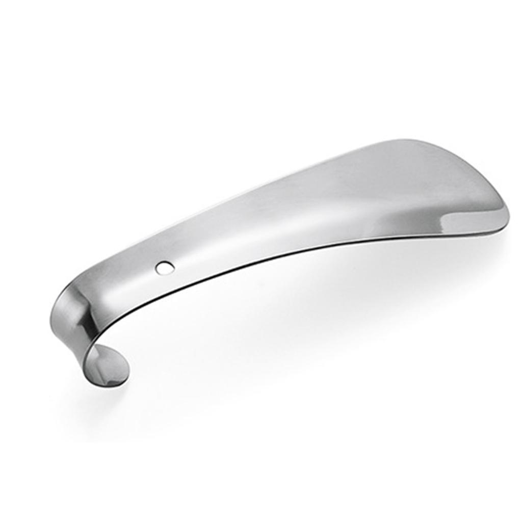 Stainless Steel Shoe Horn Portable Shoe Lifter Multifunctional Metal Shoe Helper for Sneakers