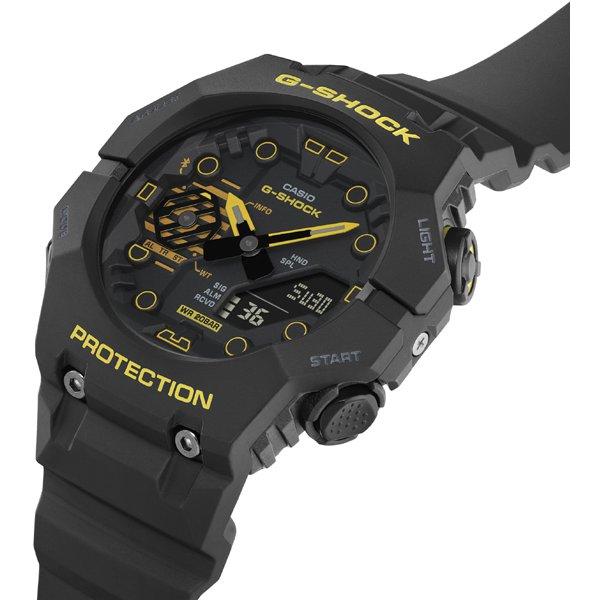 CASIO Men's G-SHOCK GA-B001CY-1AJF [G-SHOCK Caution Yellow Series] Round Watch Black Carbon *Resin