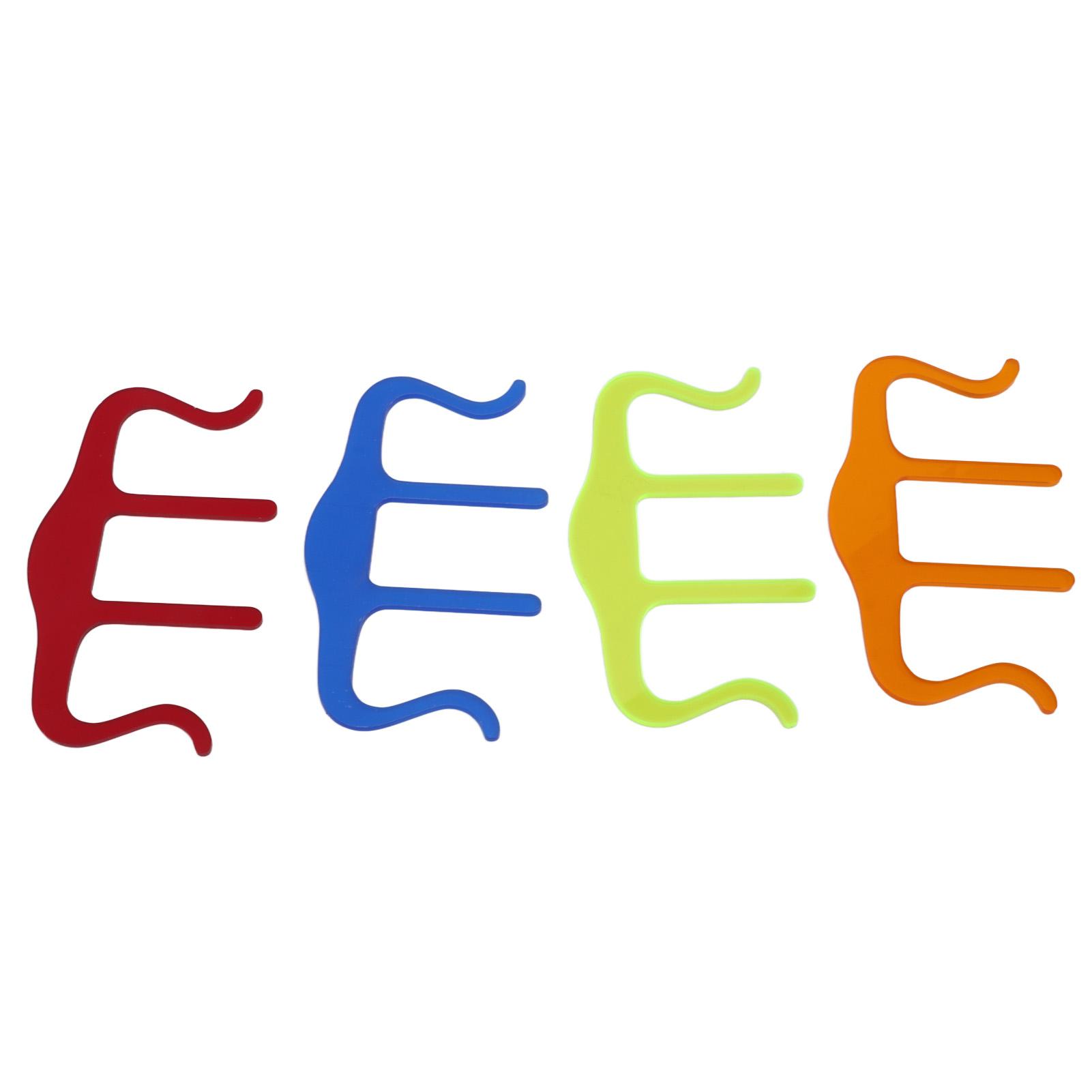 

4 шт. зажим для музыкальных книг M-образный держатель для страниц акриловый ветряной зажим для газеты журнала