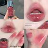 FAICCIA Clear Hydrating Glass Lips Lip Gloss - Silver Cap, Chubby, Watery Mirror Finish, Fine Shimmer, Translucent Faux Nude
