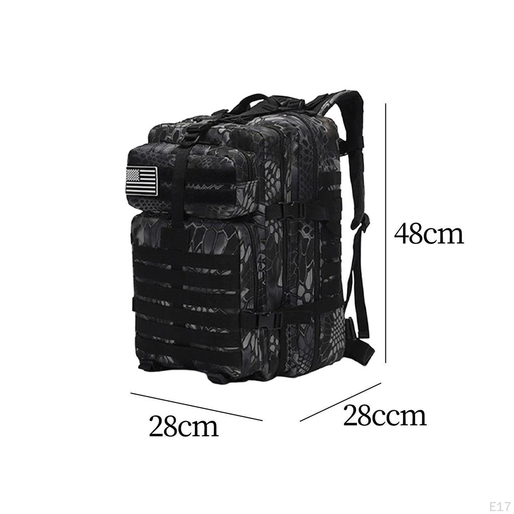 Wanderrucksack 50L Reise für Männer Mehrzweck Großer Outdoor Tagesrucksack Camping Rucksack