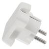 Protective Contact Plug - BACHMANN - 911.270 - Plastic - White - Angled - 16 A