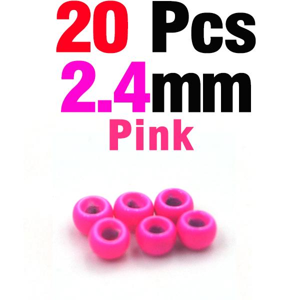 MNFT 20Pcs Brass Fly Tying Bead Beads Fly Fishing Materials Size 2mm 2.4mm 2.8mm 3.2mm 3.4mm 3.8mm