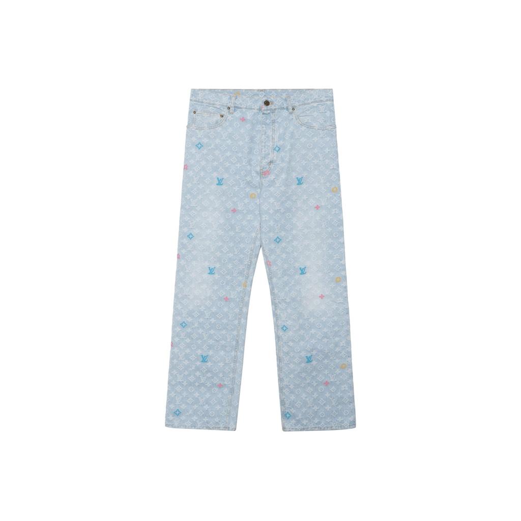 Louis Vuitton Džínové kalhoty s monogramem od Tyler The Creator 1AFPV5