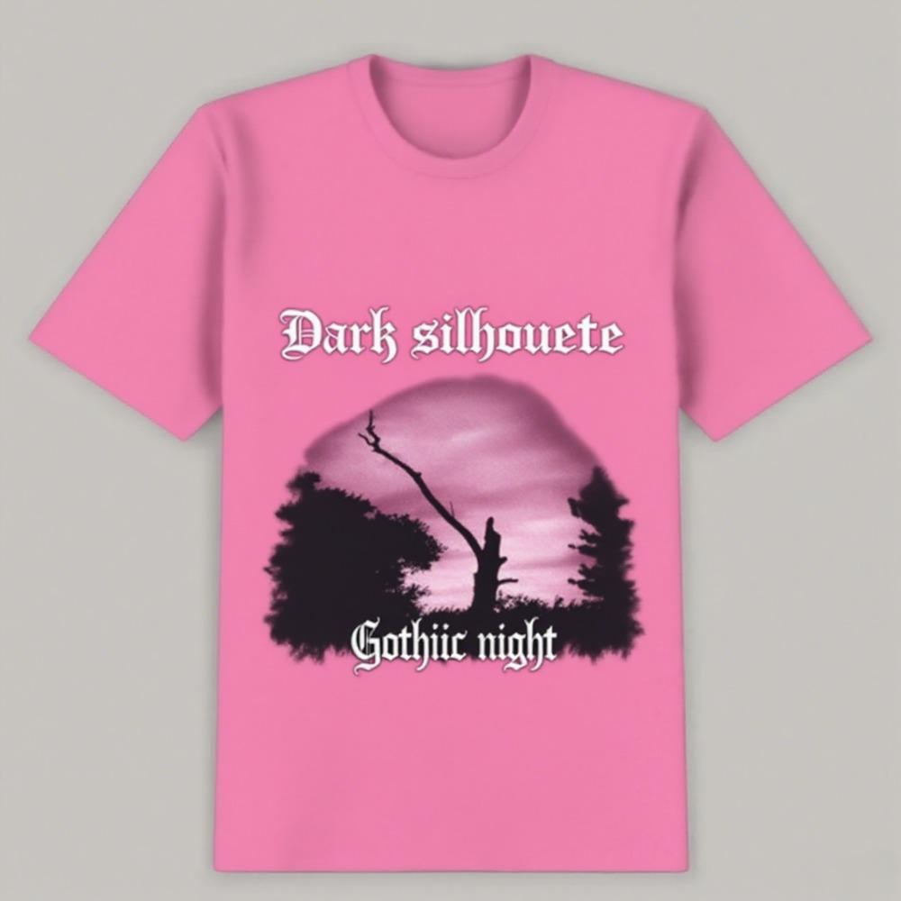 Fashion Leisure Comfortable Best-selling Light Cotton Short-sleeved and Couples High-quality Street Daily Style Printed T-shirts