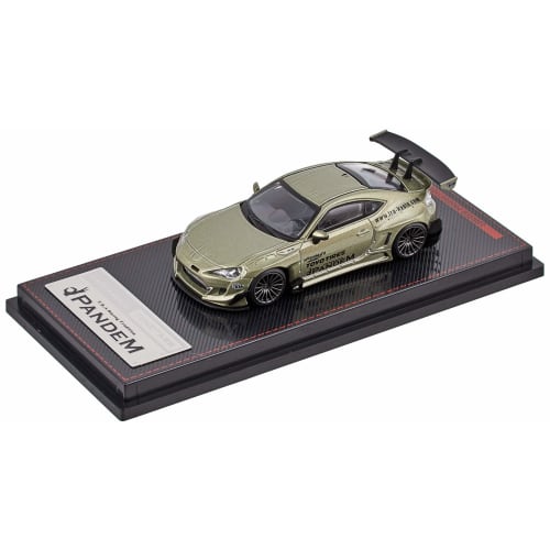 

ignition model 1/64 scale PANDEM Toyota 86 V3 Green Metallic finished product