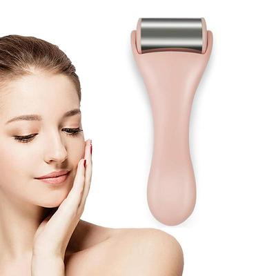 Stainless Steel Face Roller Cool Ice Roller Massager Household Skin Tighten Device Firming Skin Relieving Fatigue Anti Aging