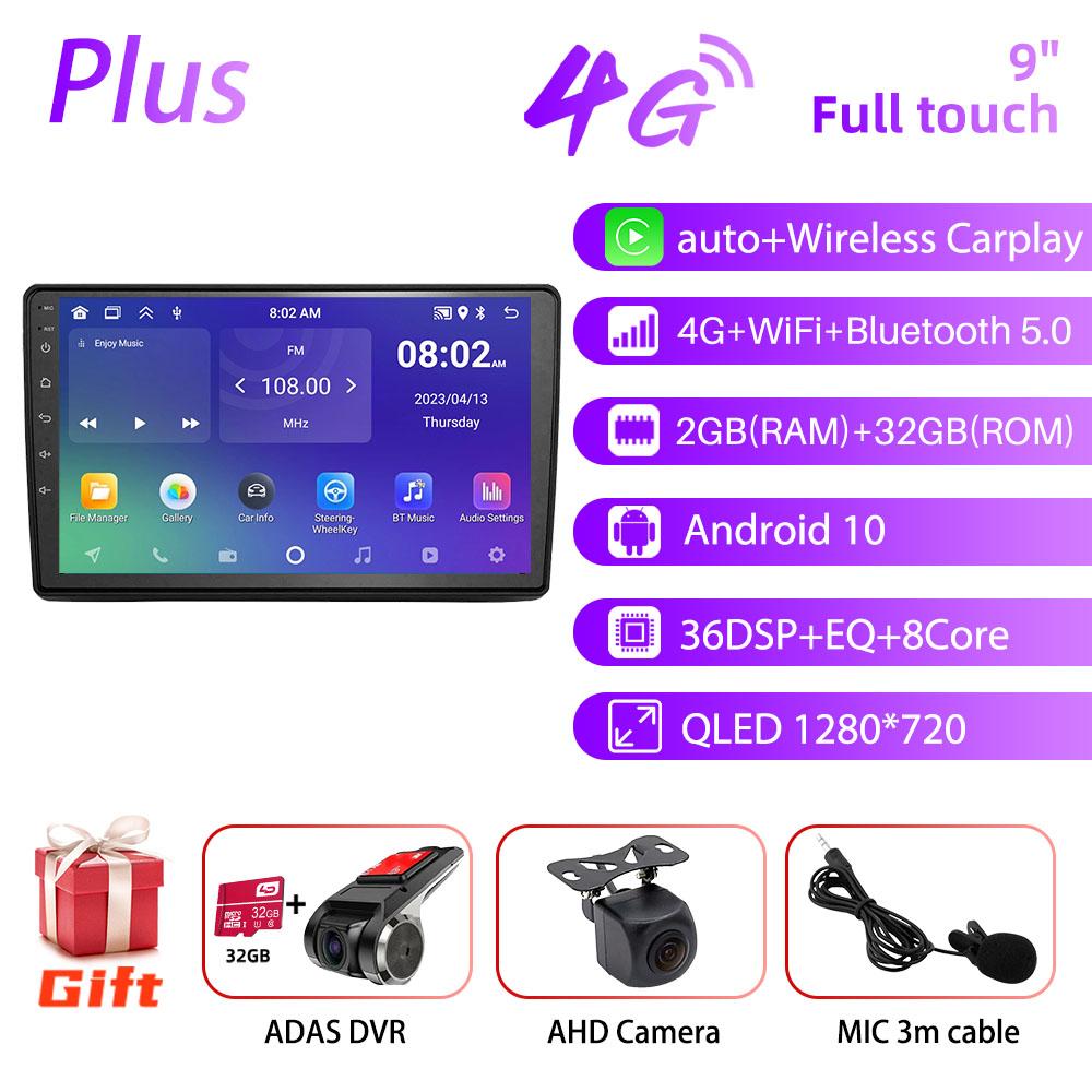 2 Din Android Car Radio For For NISSAN NAVARA 2006-2012 Pathfinder(R51)2004-2012 CarPlay Stereo GPS Navigation Multimedia Player