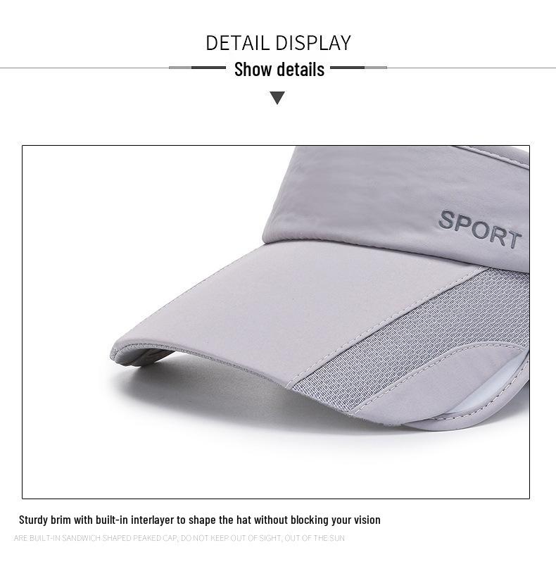 Korean Style Unisex Summer Baseball Cap - Sunshade & UV Protection Duckbill Design