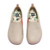 UIN Toledo Oxford Casual Size Cm Women's Slip-On Loafers, Walking/Sports Shoes, Shoes, Tan, 27.0
