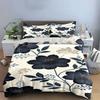 Dark Flowers and Leaves. Bedding Sets Duvet Cover Sets Duvet Covers Pillowcases(1*Duvet Cover 2*Pillowcases Without Duvet Insert)