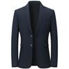 Suit Men's Spring and Autumn Business Men's Clothing Non-ironing Slim Fit Light Single Western Top Casual Suit Jacket