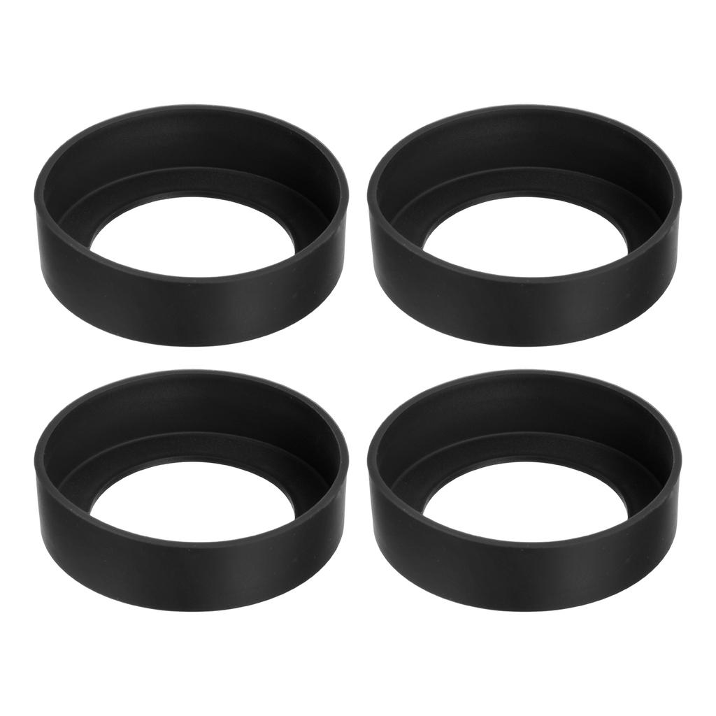 65mm Cup Holder Thermos Cup Base Protective Case Covers Pad Accessories Silicone Cup Bottom Protective Cover Multicolor 4Pcs