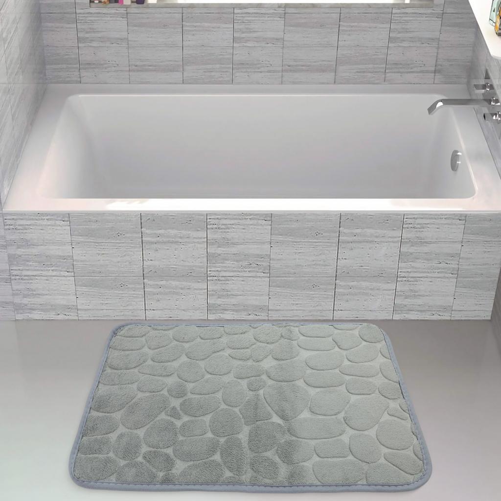 Pebble Tepper Baderomsmatte Toalett Vaskbar 40*60cm