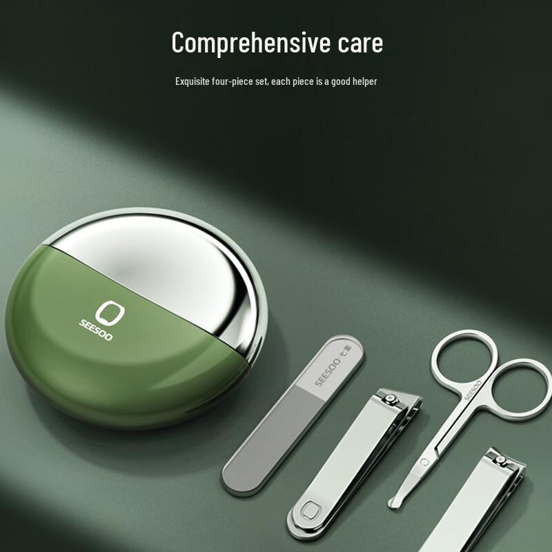 Seesoo Colorful Explorer 3 Portable Nail Clipper & Ear Pick Set