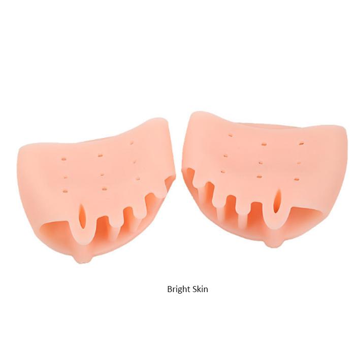 Half Toe Sleeve Metatarsal Pads - Bunion & Forefoot Cushioning - Great for Diabetic Feet - Prevent Calluses and Bliste
