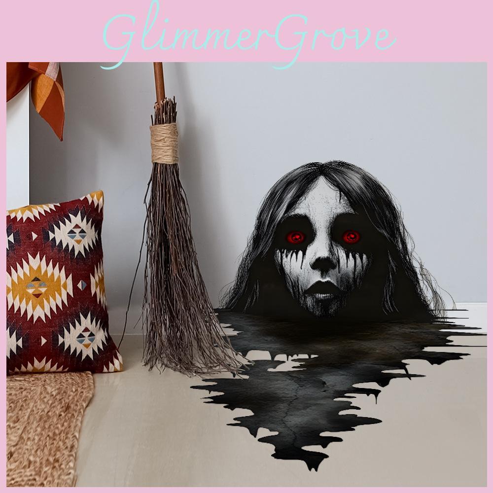 Halloween Thriller Female Ghost Bedroom Living Room Home Stickers Decoration