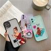 Mode Schönes Mädchen Hülle Für iPhone 16 7 8 Plus SE2 14 15 13 12 11 16 Pro Max Handyhülle Für iPhone X XR XS Stoßfeste Hülle