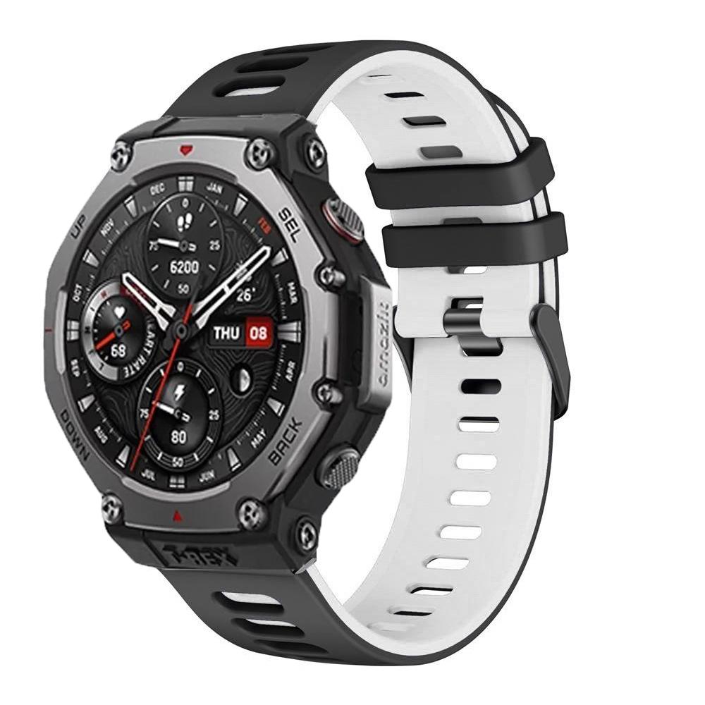Sportovní řemínek pro chytré hodinky Amazfit T-Rex 3 Měkký prodyšný silikonový náramek pro Huami Amazfit T Rex 3 Řemínek