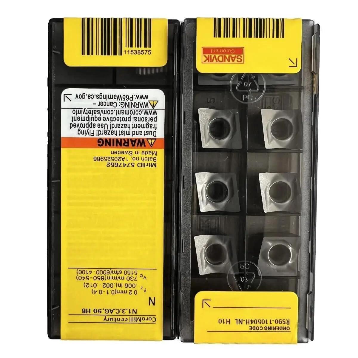 

R590-110504H-NL H10 /Carbide CNC Blade 10 PCS