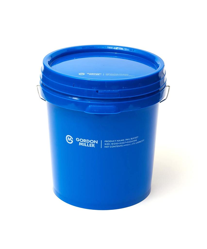 GORDON MILLER Car Pail Bucket with Lid for Car Washing 17L Blue 32483