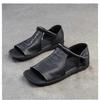 Fashion Retro Wasteland Style Sandals Women's Summer 2025 New Casual Flat-heeled Bag Heel Open-toed Non-slip Sandals Women
