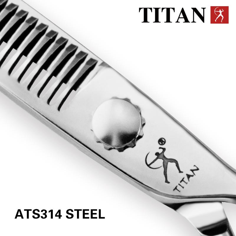TITAN Professionele Kapper Kapper Gereedschap Salon Haarknipschaar Haarschaar ATS314 roestvrij staal