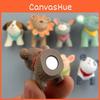 Resin Cartoon Animal Refrigerator Magnets With Strong Magnetic Hold For Decoration And Gift