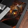 Middle Earth Mouse Pad LLords of Rings Computer Desk Mat Gamer Keyboard Mat Stitched Edge Mousepad Cabinet Pc Table Mouse Mats