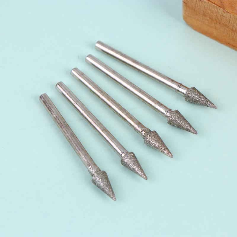 1 Set Reaming Drill Bit Shank Carving Needle Grinding Rods Mini Drill Engraving Drilling Tools Power Tools