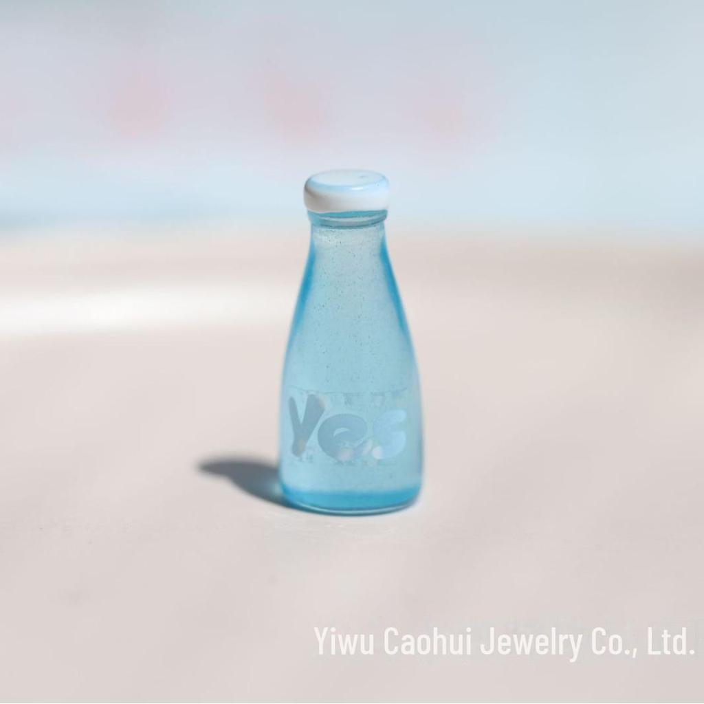 3D Transparent Beverage Bottle DIY Resin Ornament