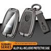 Auto Zinklegierung Schlüsseletui Tasche für Subaru Brz Wrx Xv Ascent Forester Outback Impreza Legacy Auto Metall Schlüsselhülle Autozubehör