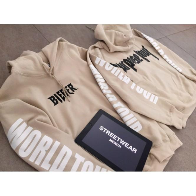 Justin Purpose Bieber The World Tour Fashion Hoodie Sweatshirt Pullover
