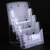 A4 Acrylic Three-Layer Brochure and Leaflet Display Stand