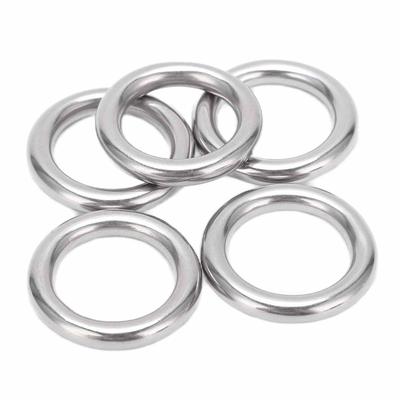 5pcs Boat Round Rings Stainless Steel 304 Seamless Welded O Type Hanging Ring for Hammock Yoga6 X