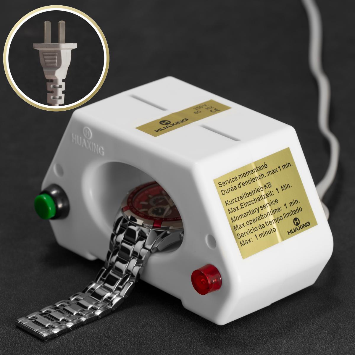 

Watch Repair Demagnetizing Tool Mechanical Watch Demagnetizer 110/220V Watchmaker Tool Mechanical Wristwatch degausser