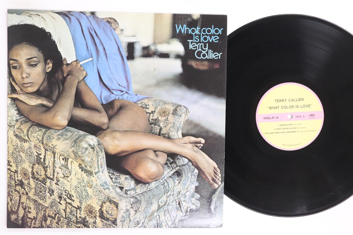 

LP Record TERRY CALLIER What Color Is Love MSLP4 MCA 1996 Japan SoulFunk Used