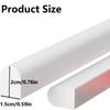 Self-Adhesive Foldable Waterproof Strip for Home Bathroom, Dry-Wet Separation Barrier, Countertop Water Guard, Shower Barrier