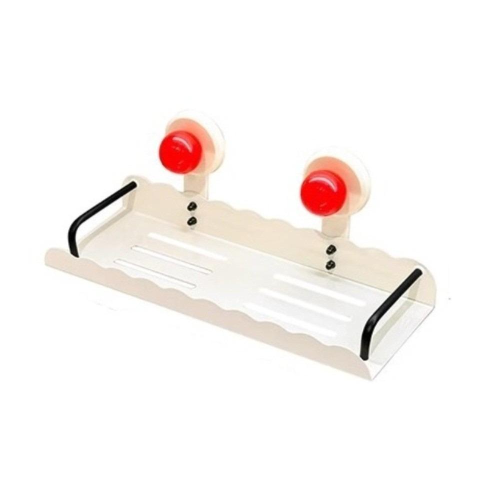 

Punch Free Suction Cup Storage Shelf Dopamine Shower Shampoo Rack Bathroom Storage Rack Toilet 30CM