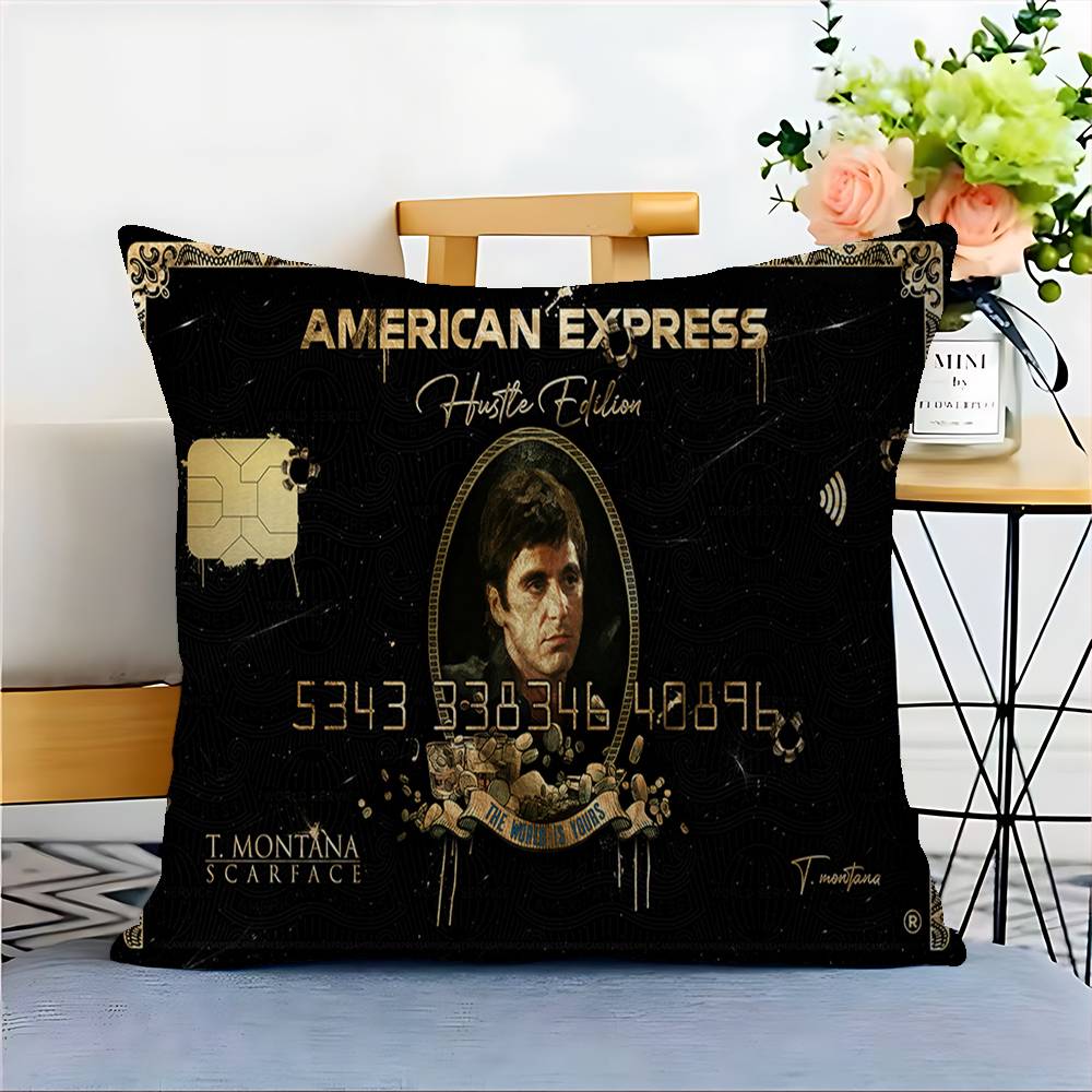 Movie S-Scarface Pillow Cover Design cushion Cover decor Holiday Decorati