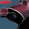 Electric Scooter Dashboard Rain Cover Waterproof Zipper Transparent Window Quick Installation for Scooter Riding Gear