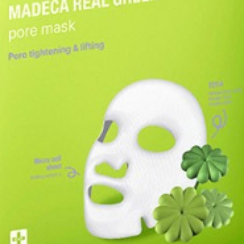 Dongkuwa Pharmaceutical Centellian 24 Madeca Real Green Pore Mask 5 plátků