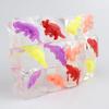 15Pcs Dinosaur Ice Cube Squeeze Toy Anxiety Relieving Clear Cube Sensory Toy Soft Stretchy Transparent Stress Ball Focus Aid Relaxation Tools