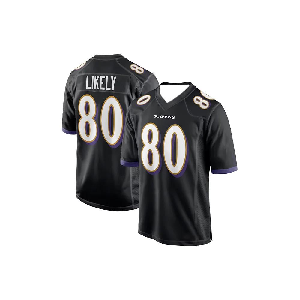 25-26 American Football Jersey Unisex, Quick Dry Breathable Training Sports T-shirt, Plus Size Athletic Top For Men Women