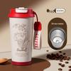 Shi Xun 500ml Dual-Drink Insulated Coffee Mug