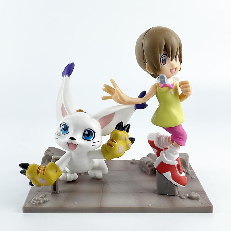 

Anime Digimon Adventure Action Figure WarGreymon Agumon Gabumon Patamon Evolution Figure Model Kid Toys Decoration Gifts No box